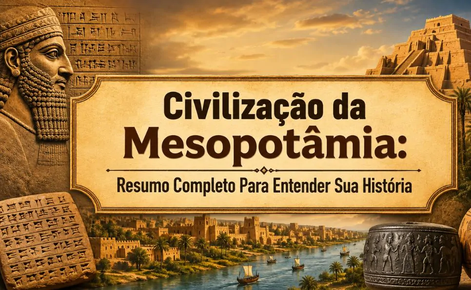 Imagem do artigo Civilização da Mesopotâmia A Fascinante História do Berço da Humanidade c