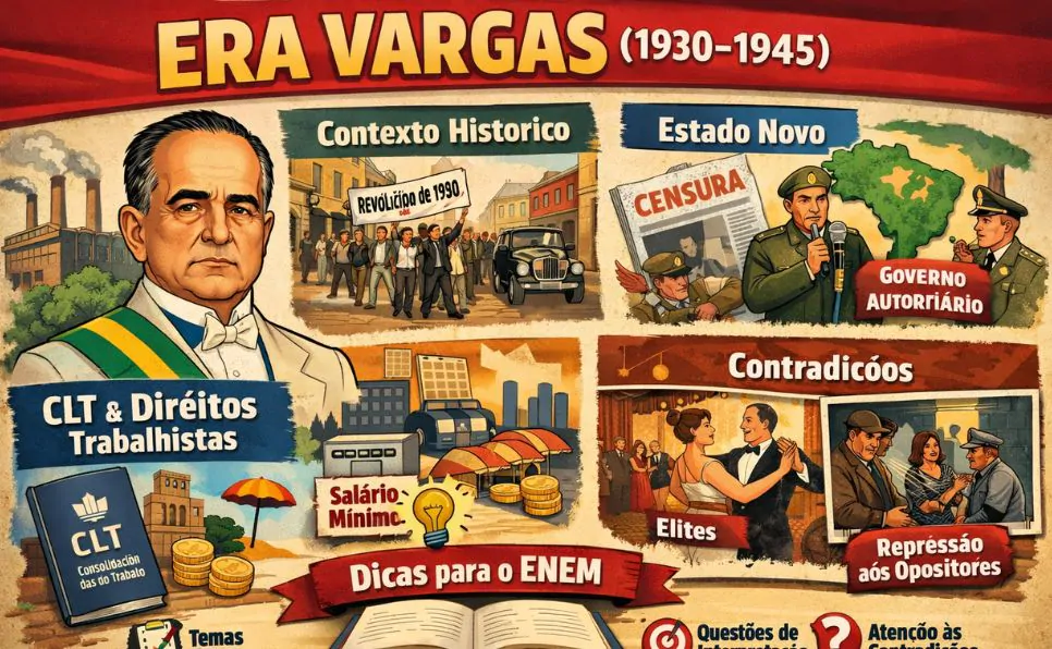 Imagem do artigo Era Vargas_ tudo o que você precisa saber para o ENEM