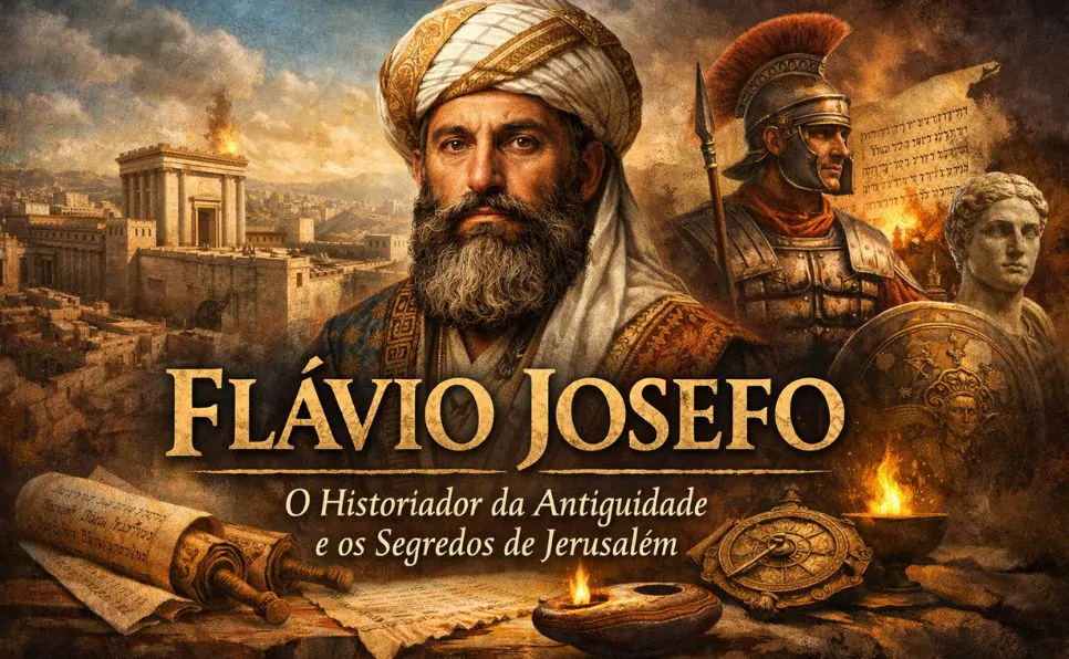 Imagem do artigo Flávio Josefo e Jesus de Nazaré_ o historiador judeu que testemunhou o nascimento do cristianismo