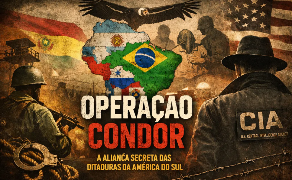 Imagem do artigo Operação Condor a aliança secreta das ditaduras da América do Sul durante a Guerra Fria