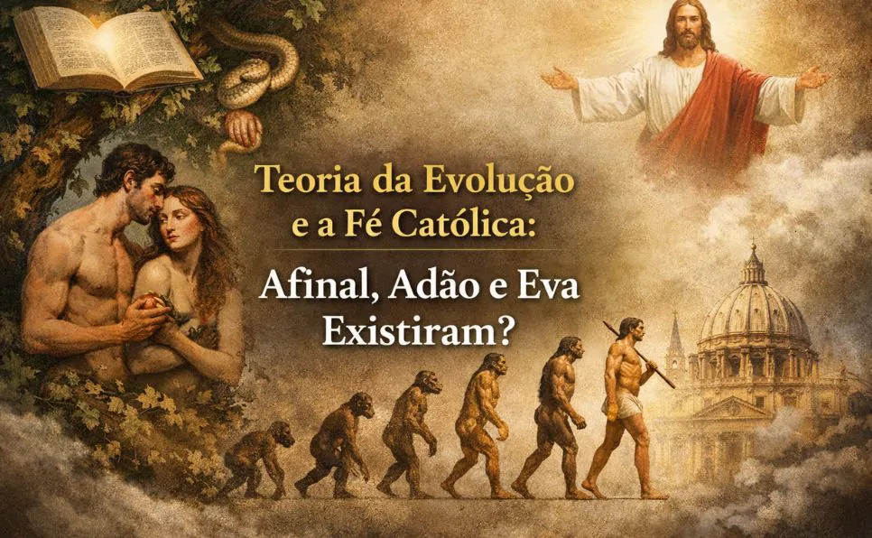 Imagem do artigo Teoria da Evolução e a Fé Católica_ Afinal, Adão e Eva Existiram