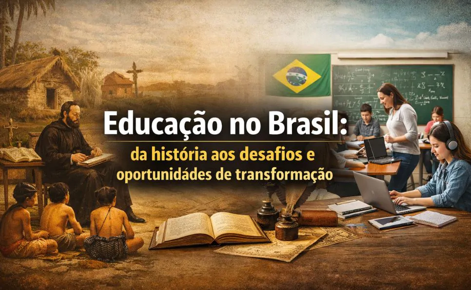 Imagem do artigo História da educação no Brasil desafios históricos e oportunidades reais de transformação