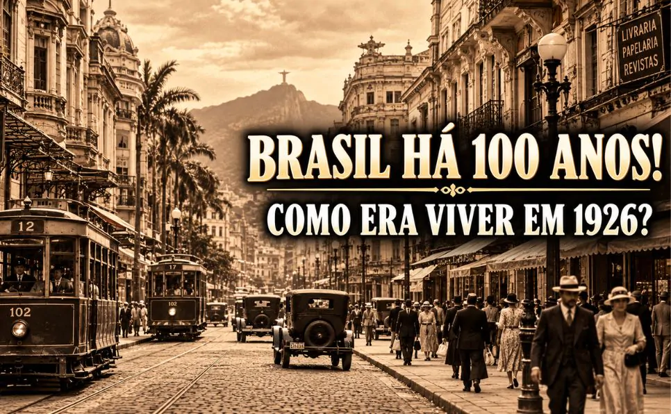 Imagem do artigo Brasil em 1926 Como Viviam os Brasileiros Há 100 Anos