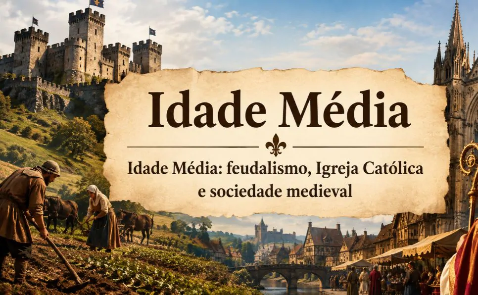 Imagem do artigo Idade Média_ feudalismo, Igreja Católica e sociedade medieval